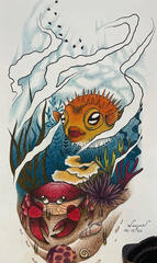 Underwater Thigh Piece