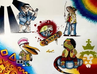 Decade Animals Flash